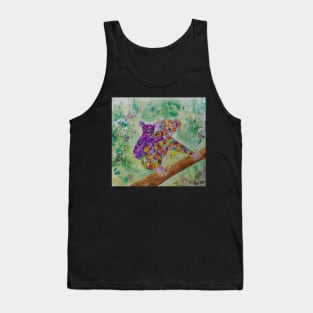 Colourful Mother and Baby Koala Bears Tank Top